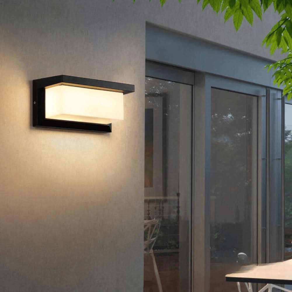 Motion Sensor Wall Light Outdoor Weatherproof Aluminium PC with 18 W LED 1