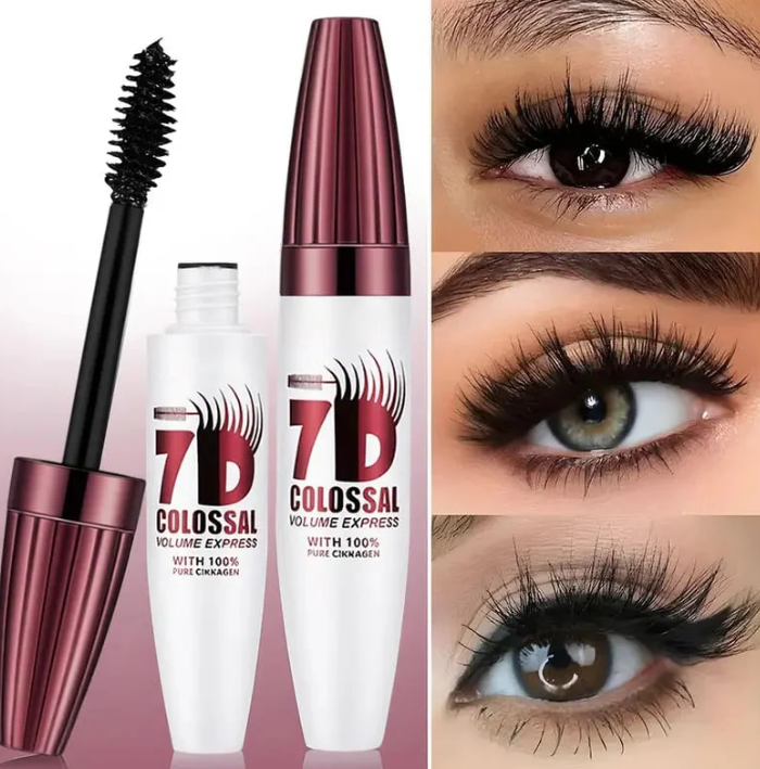 Waterproof Mascara for Sensitive Eyes & Contact Lens Wearers | Clump-Free Buildable Volume | 24-Hour Smudge-Proof Curl