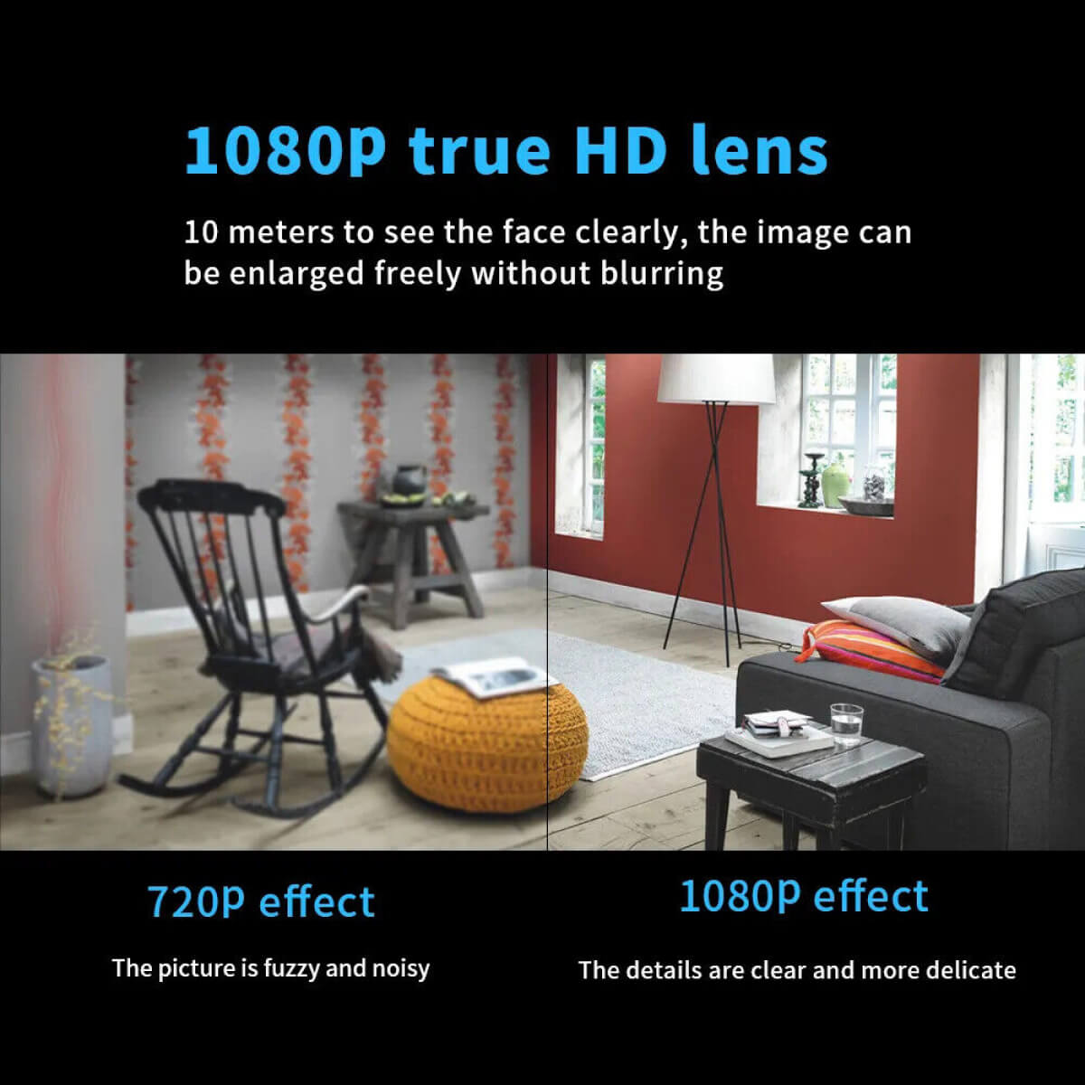 Mini WiFi Camera 1080P HD | Night Vision & 160° Wide Angle Lens | Waterproof, Human Detection, 20-Day Continuous Recording 13