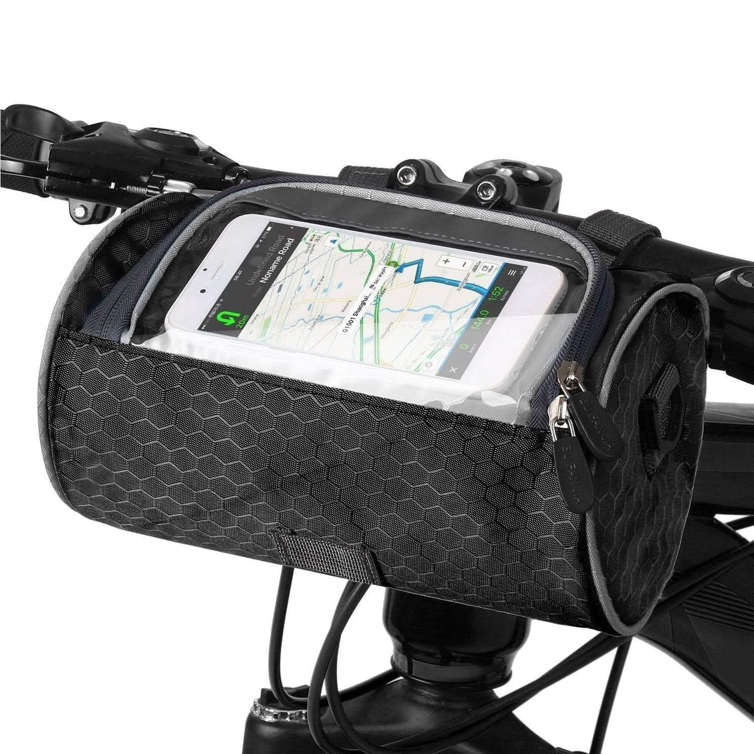 Waterproof Bike Bag | Handlebar Bag With Phone Window
