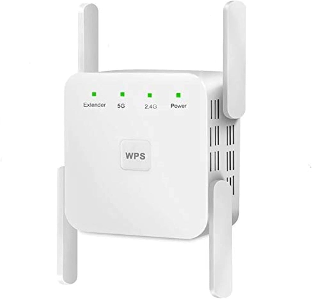 WiFi Range Extender Booster | Dual-Band 2.4GHz & 5GHz Up to 1200 Mbps | Plug and Play Setup, Eliminates Dead Zones