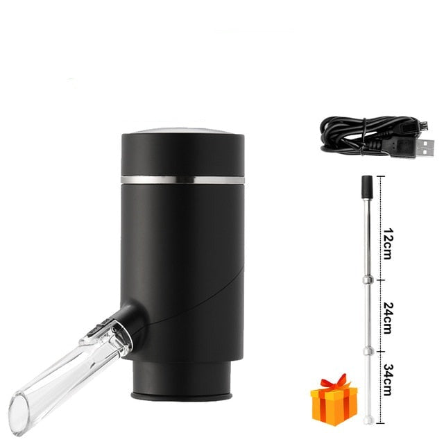Wine Aerator and Dispenser | Bottle-Top Fit, Clear Spout