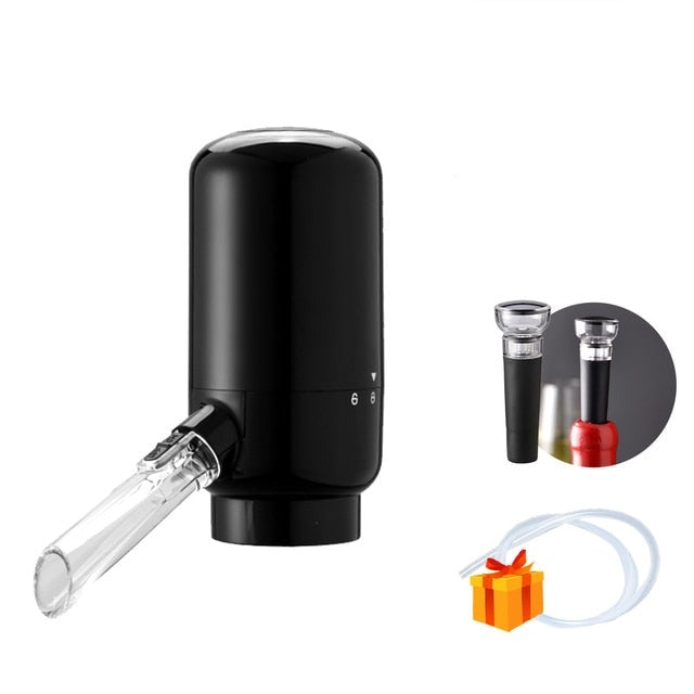 Wine Aerator and Dispenser | Bottle-Top Fit, Clear Spout