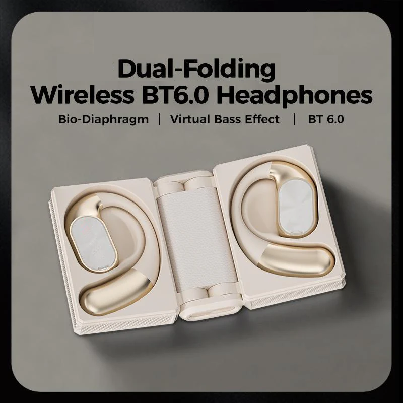 Wireless Bluetooth Earbuds Bluetooth 6.0 | IPX5 Waterproof Sports Design | Long Battery Life with Charging Case