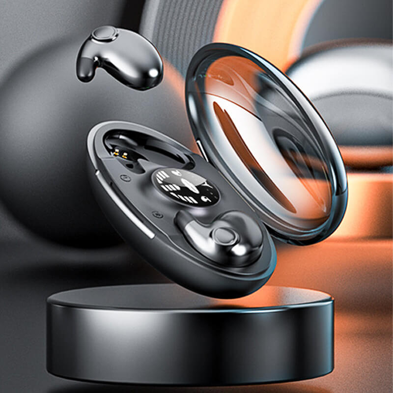 Wireless Sleep Headphones | Bluetooth 5.3, IPX5 Water Resistant | Flat Ergonomic Design, Charging Case for Extra Battery