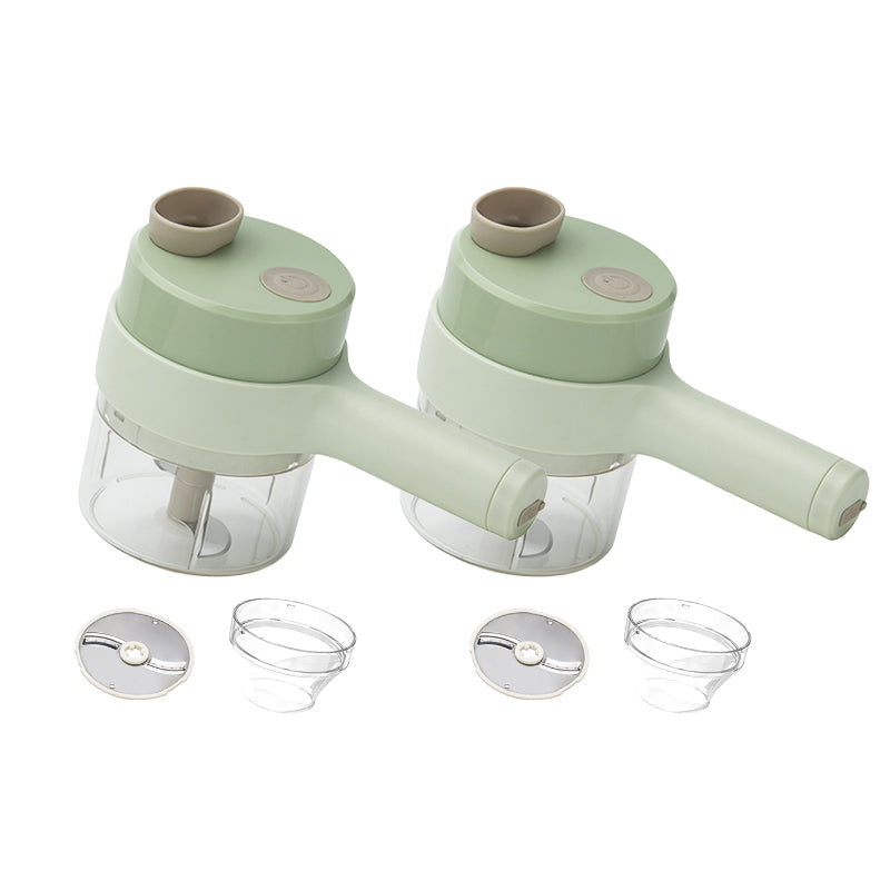 Wireless Vegetable Chopper | One-Button Electric Food Processor | USB Rechargeable 800mAh Battery, IPX5 Waterproof