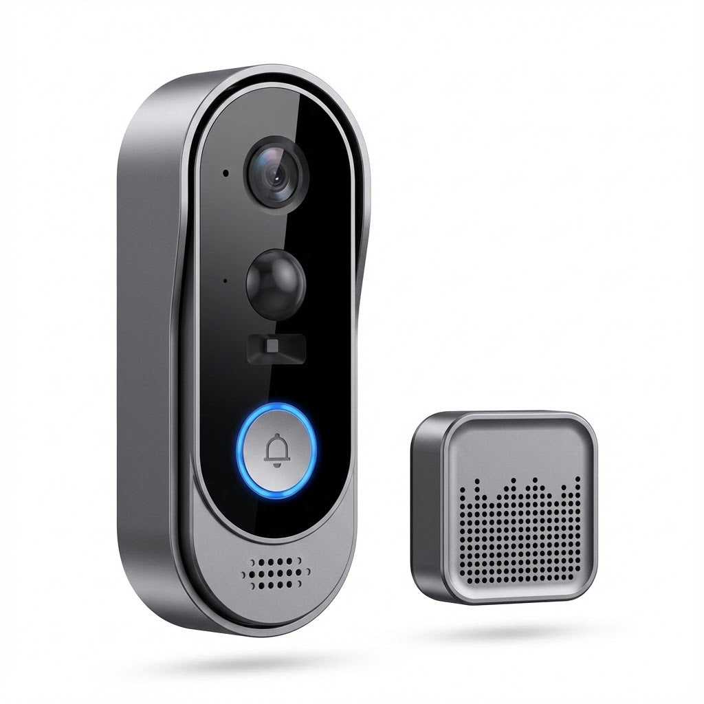 Wireless Video Doorbell | 1080p HD Camera, Two-Way Talk & Night Vision