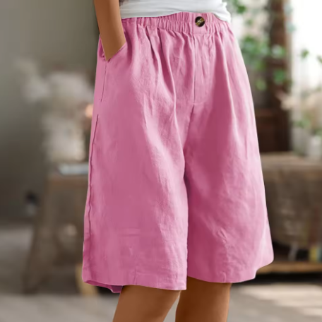 Women's Comfort Shorts – Relaxed Fit, Breathable Design