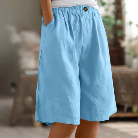 Women's Comfort Shorts – Relaxed Fit, Breathable Design