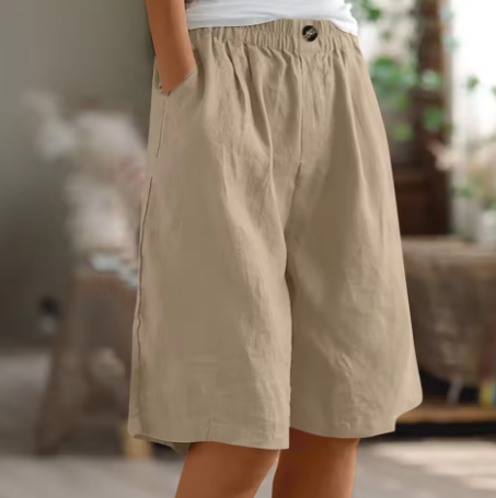 Women's Comfort Shorts – Relaxed Fit, Breathable Design