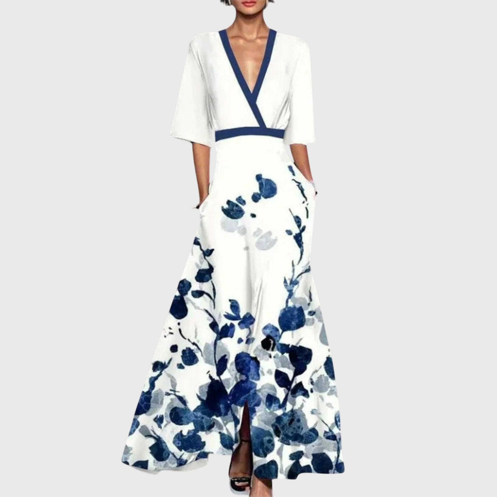 Women's Dress – 100% Polyester, Tailored Fit, Sizes S–2XL