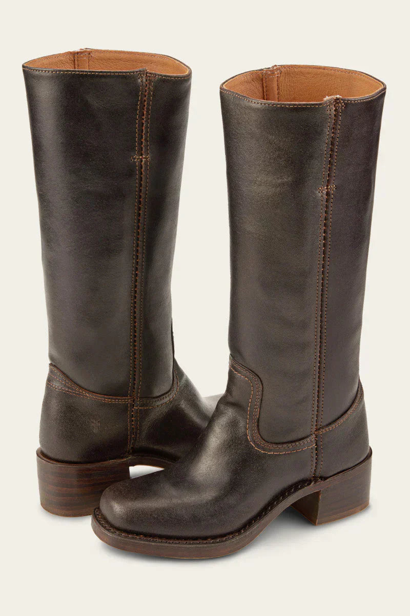 Women's Western Leather Cowboy Boots – Pointed Toe Design