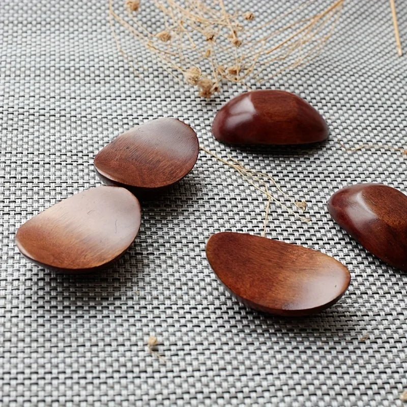 Wooden Chopstick Holder | Pebble Shaped Wooden Rests