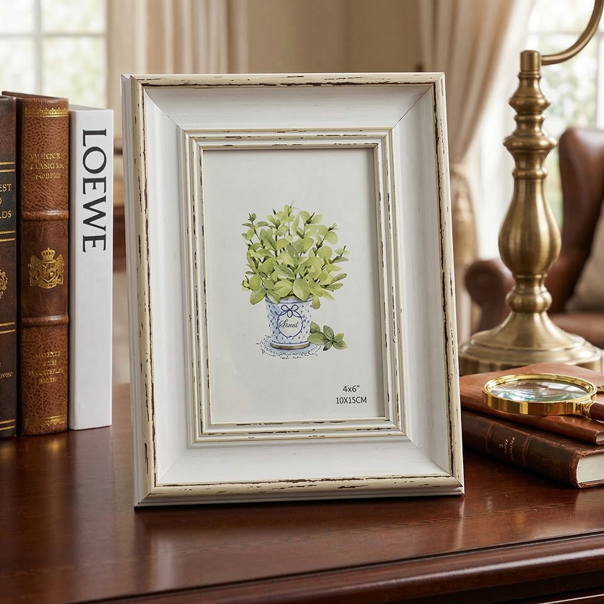 Wooden Photo Frame for Table and Wall - Durable Design in Multiple Sizes