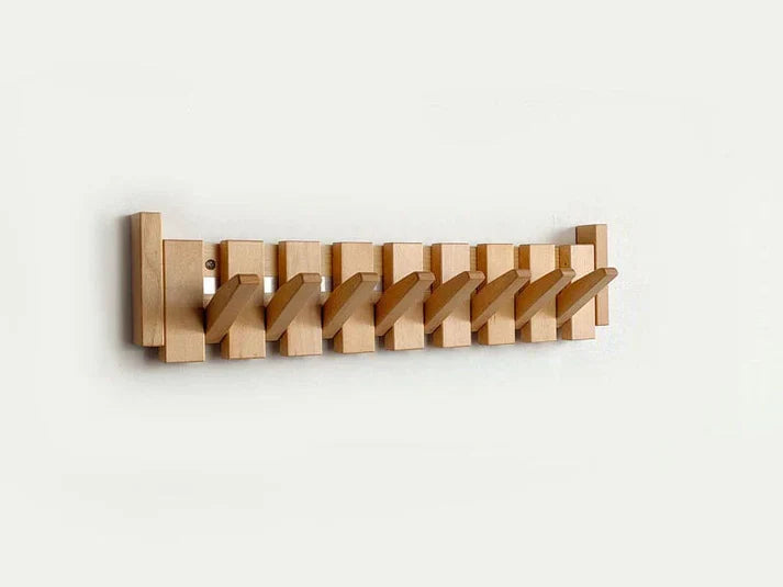 Wooden Coat Rack – Brown Piano Design for the Entryway, Living Room, or Bedroom 3