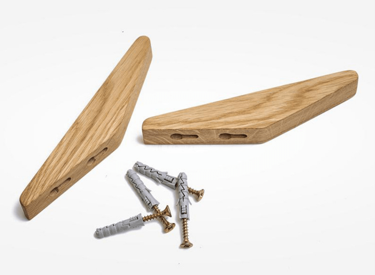 Wooden Wall Hooks – Natural Two-Tone Finish, Minimalist Design for the Entryway or Bedroom 5