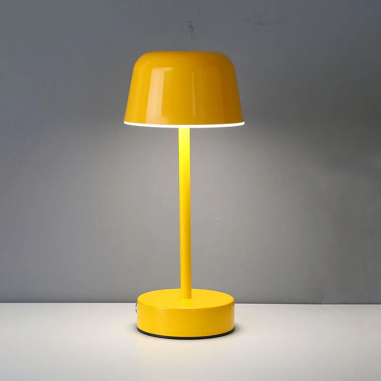Rechargeable Table Lamp, Iron, 12 x 28 cm | 5 Colours, Cordless Design | Dimmable, 3 Light Modes, 10-16h Battery 11