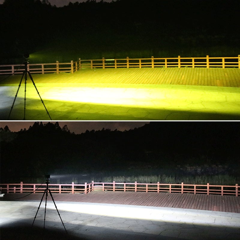 LED Work Light Pods Aluminium Alloy | 72 W 10800LM Flood Beam 6 Light Modes | IP67 Waterproof Strobe Lamp for Trucks 8