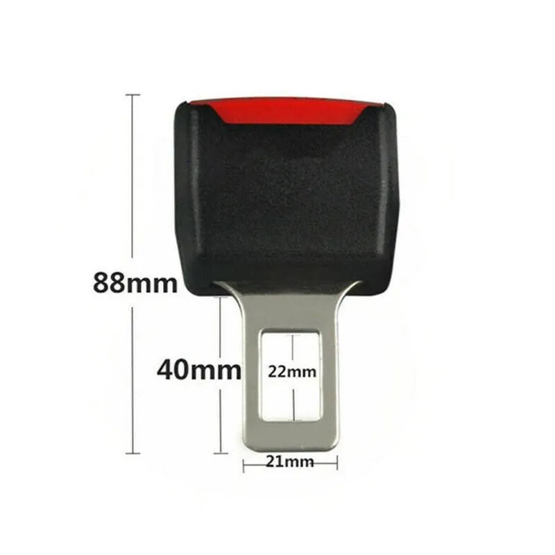 Seat Belt Alarm Silencer Clips (2-Pack) | Tool-Free Plug-In Buckle Inserts | Stops Annoying Seat Belt Beeping Fast 8