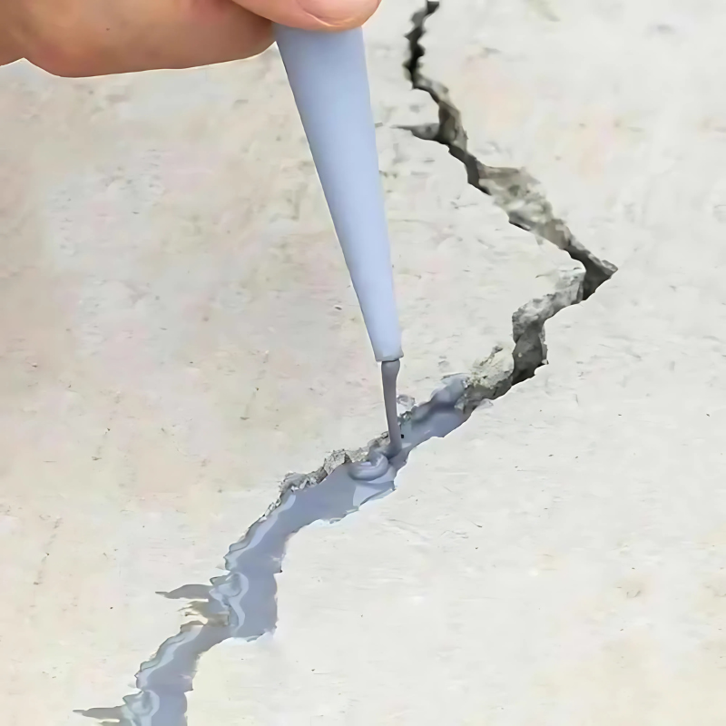 Concrete Crack Sealant Weatherproof DIY Adhesive with Quick-Dry Set