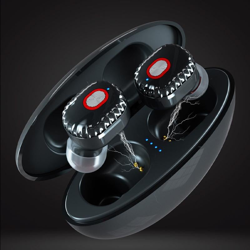 Wireless Bluetooth Earphones 5.1 | 8 mm Speaker Driver & 10 m Transmission Range | 300 mAh Charging Case, Sweatproof Design 6