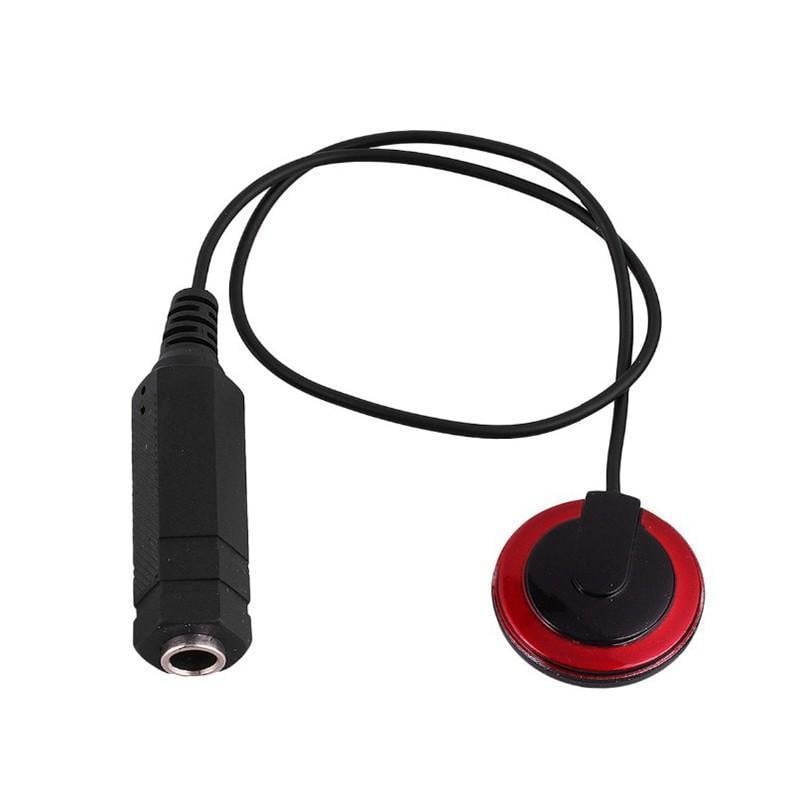 Acoustic Guitar Pickup Transducer | Mini Clip-On Piezo Pickup | Passive Adhesive Mount for Multiple String Instruments 7