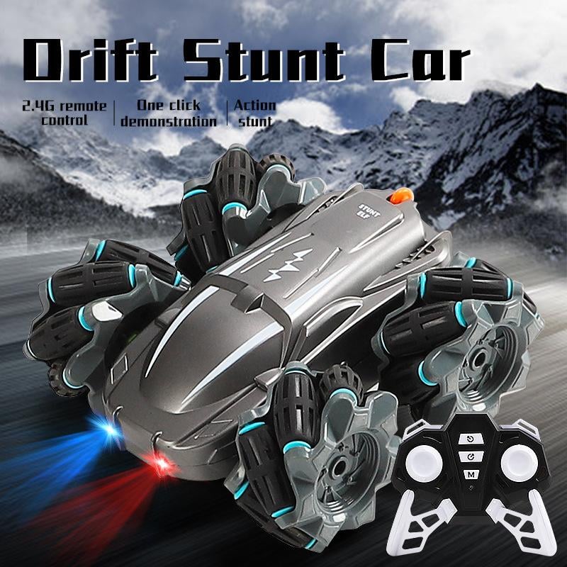 360° Rotation Drift Stunt Car Toy | Mecanum Wheels & 45° Drift | 2.4GHz Remote, Four-Wheel Drive, USB Rechargeable 8