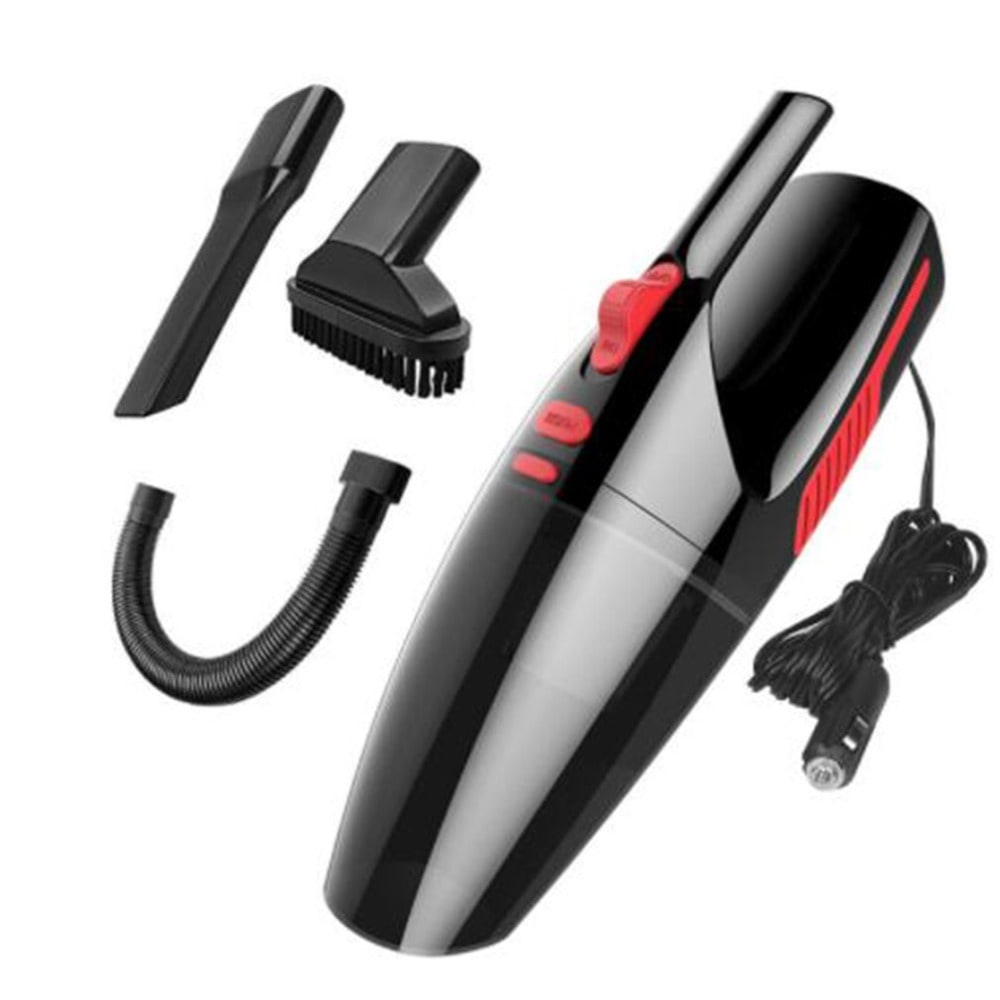 Car Vacuum Cleaner Wet Dry Hepa Handheld Portable with Crevice Tool and Extension Hose - Image 2