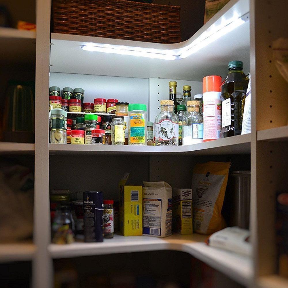 Motion Sensor LED Strip Light | Magnetic Mount, No Wiring Needed | Battery Powered Light for Closets, Stairs & Cupboards 3