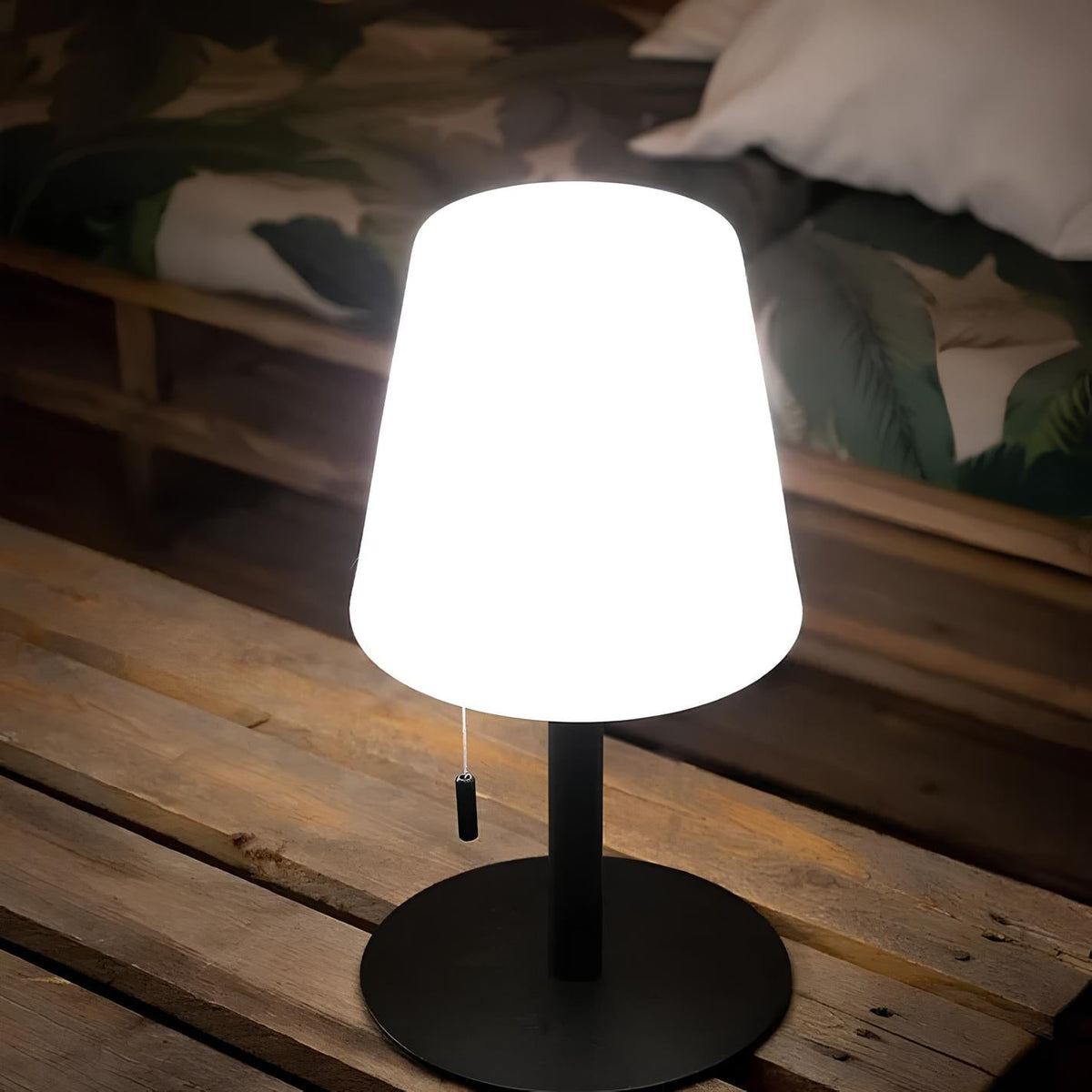 Cordless Rechargeable Table Lamp | IP65 Waterproof, 16 Colours | Dimmable, 2000 mAh USB Charging, 8-12 Hour Runtime 15