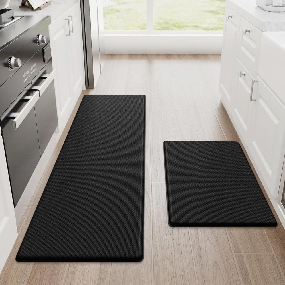 Anti-Fatigue Kitchen Mat, PU | 4 Sizes, 45x75 to 45x180 cm | Non-Slip, Waterproof, Cushioned Support, Machine Washable 5