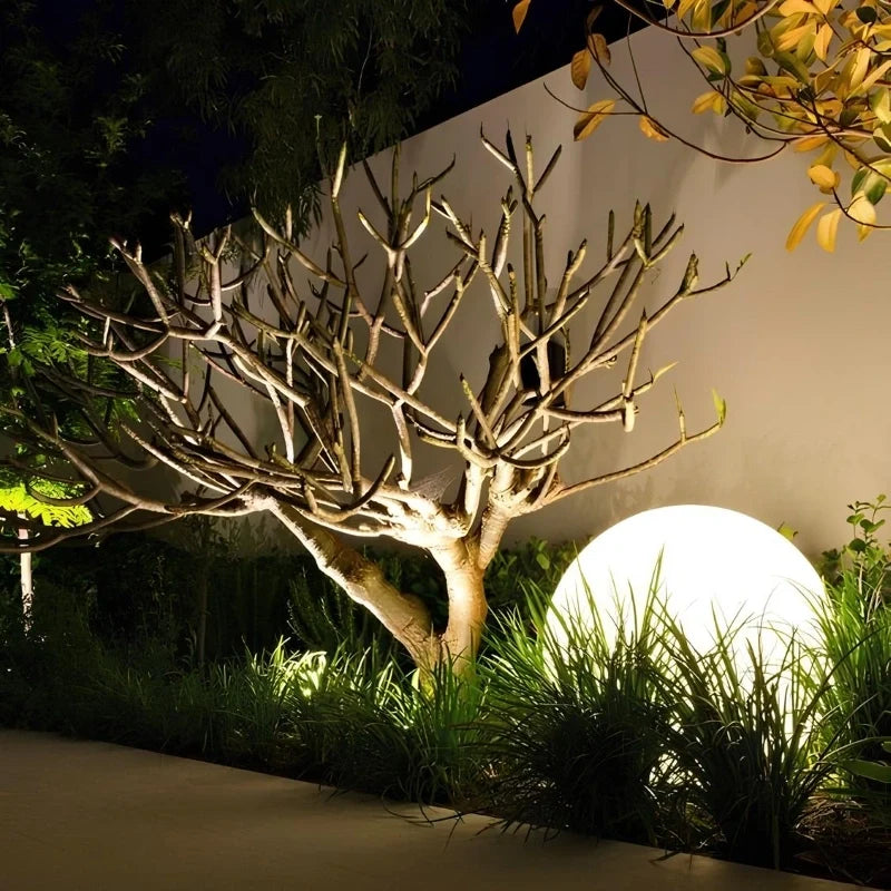 Spherical LED Garden Light 12 to 25 cm | 16-Colour Remote Control, USB Rechargeable | Weather-Resistant, Solar Powered Option 22