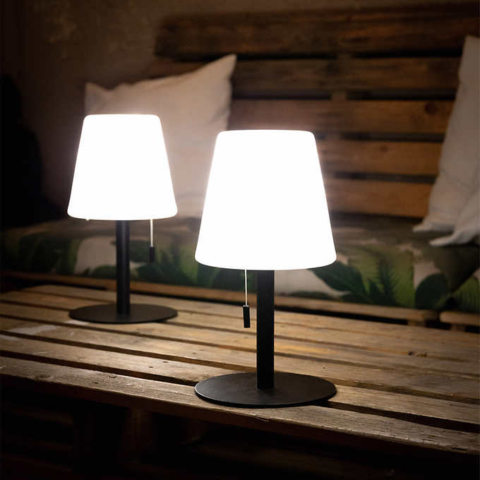 Cordless Rechargeable Table Lamp | IP65 Waterproof, 16 Colours | Dimmable, 2000 mAh USB Charging, 8-12 Hour Runtime 1