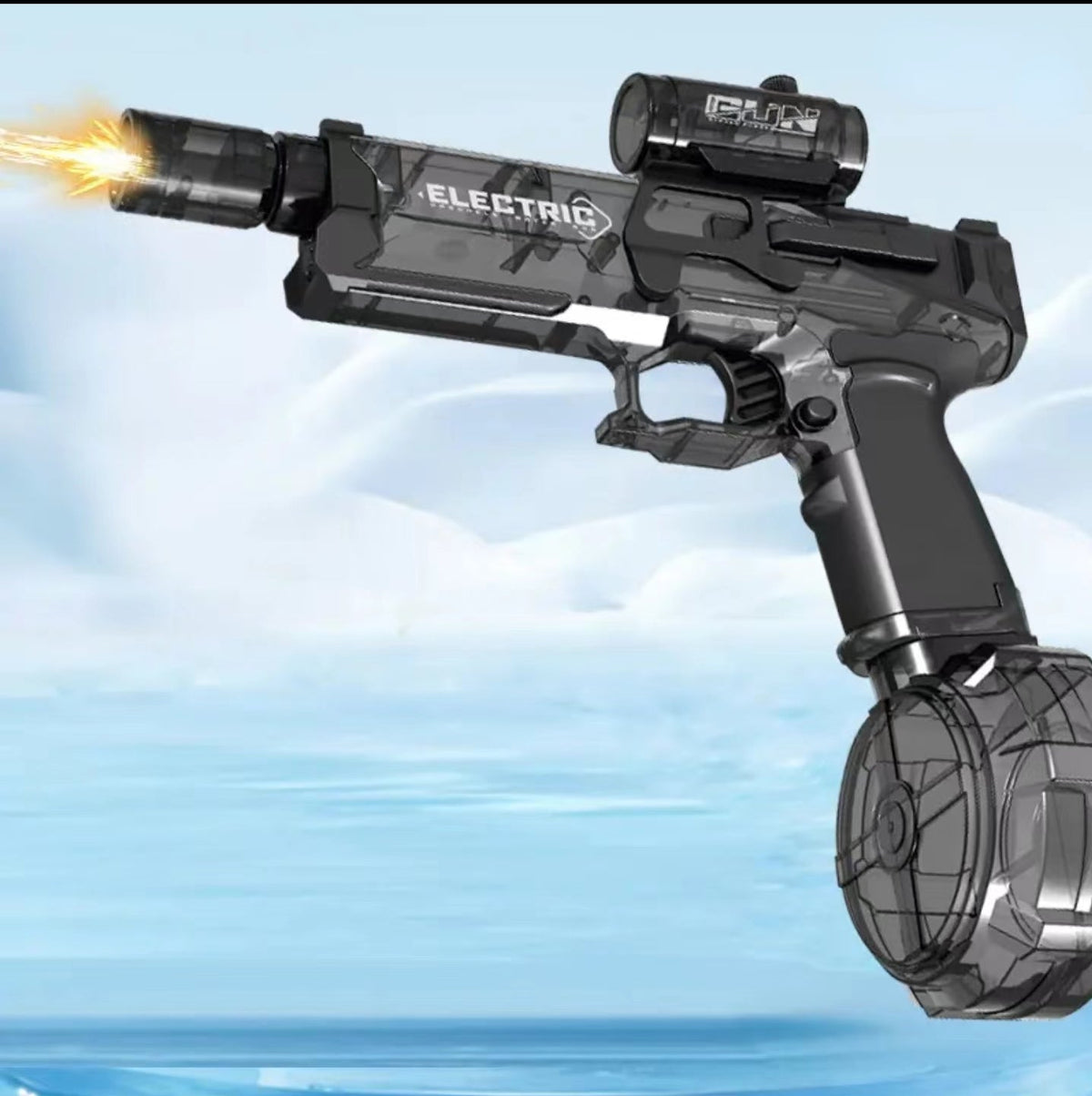 Electric Water Gun for Summer Water Fights | Continuous Firing, Long-Range Shots | Up to 105-Min Battery & Large Tank 3