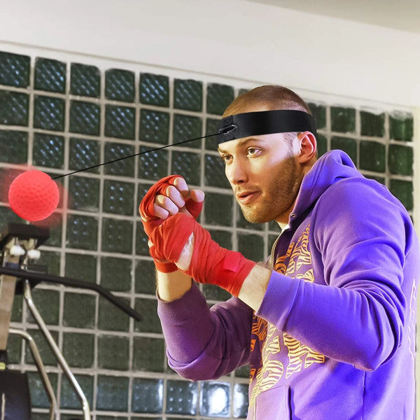 Boxing Reflex Ball Headband | Adjustable Fit for Adults and Kids | Improves Hand-Eye Coordination, Focus and Reflexes 7