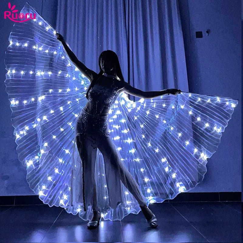 Women's LED Wings | Light Up Belly Dance Prop 1