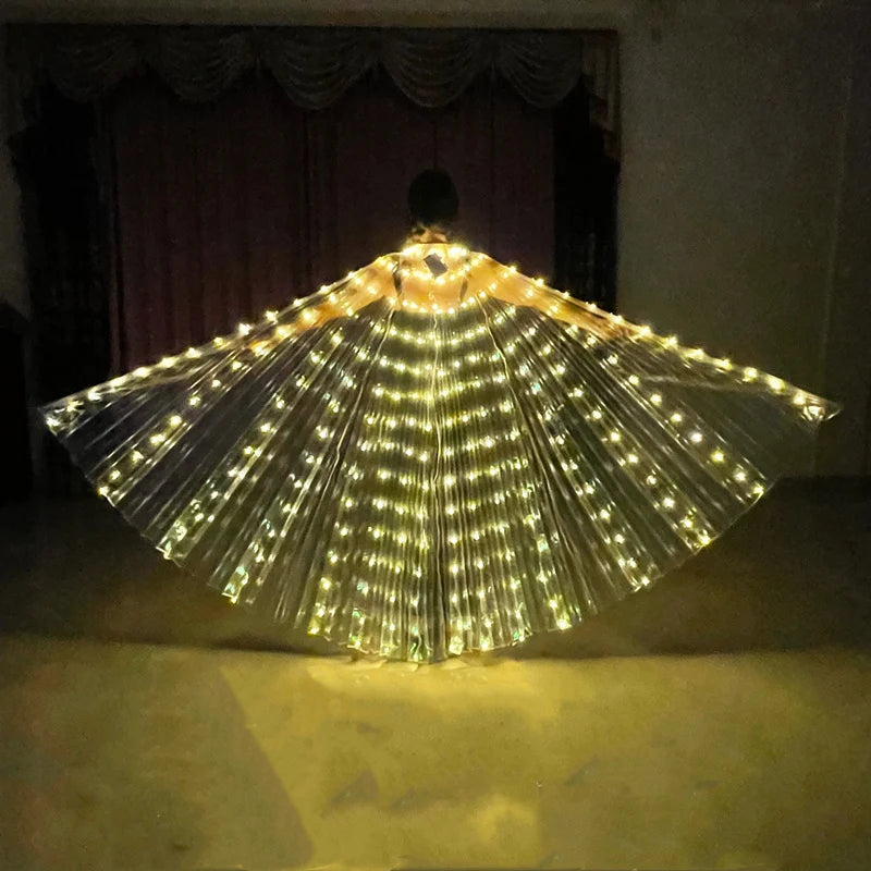 Women's LED Wings | Light Up Belly Dance Prop 7