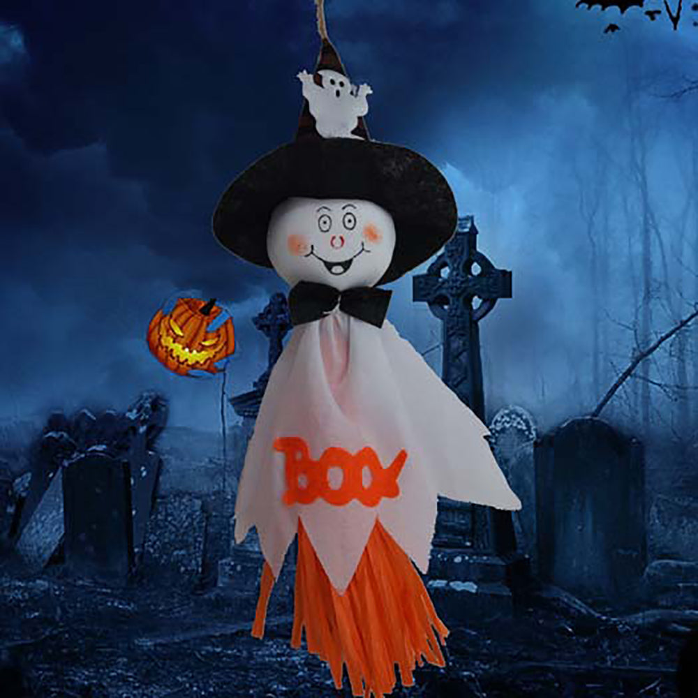 Hanging Ghost Doll Pendant | Lightweight Halloween Decoration | Spooky Prop for Home, Classroom & Haunted House 4