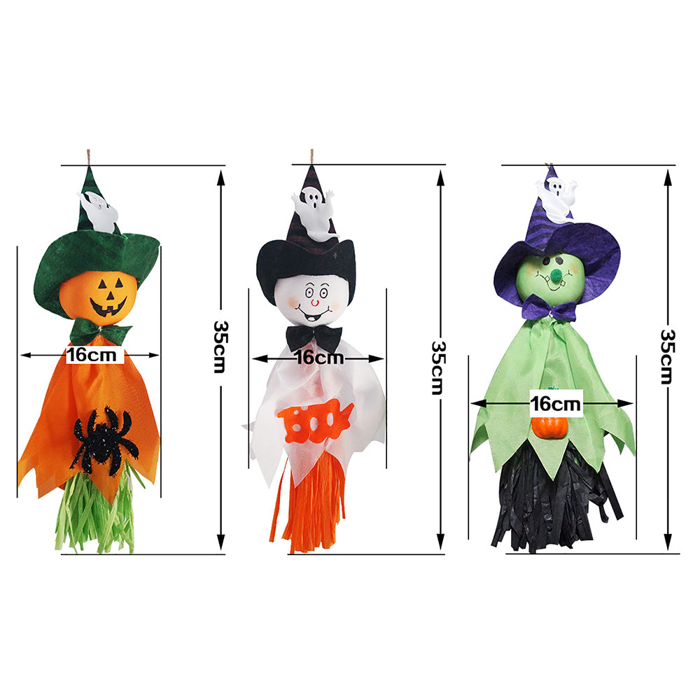 Hanging Ghost Doll Pendant | Lightweight Halloween Decoration | Spooky Prop for Home, Classroom & Haunted House 5