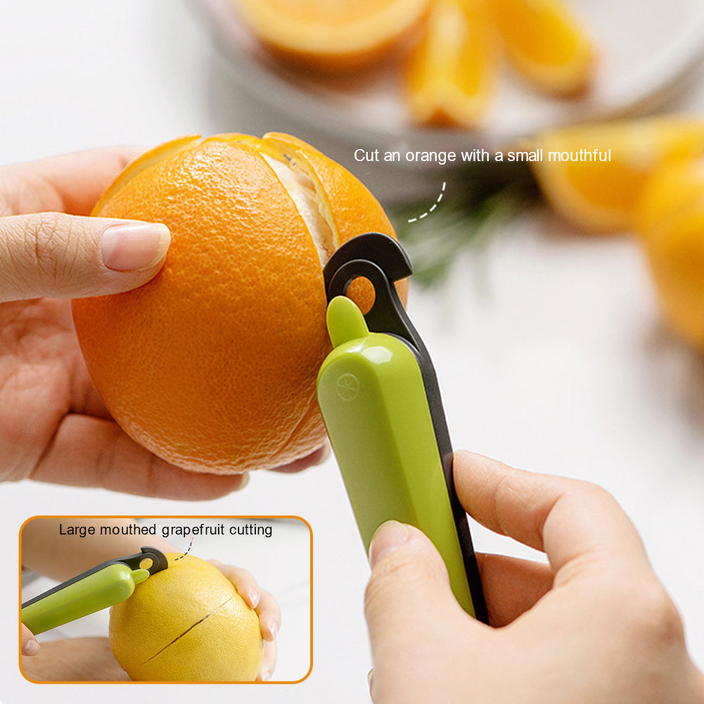 Citrus Peeler Stripper | Multifunction Peeling, Stripping & Cutting Tool | Ergonomic Grip for Mess-Free Fruit Prep 3