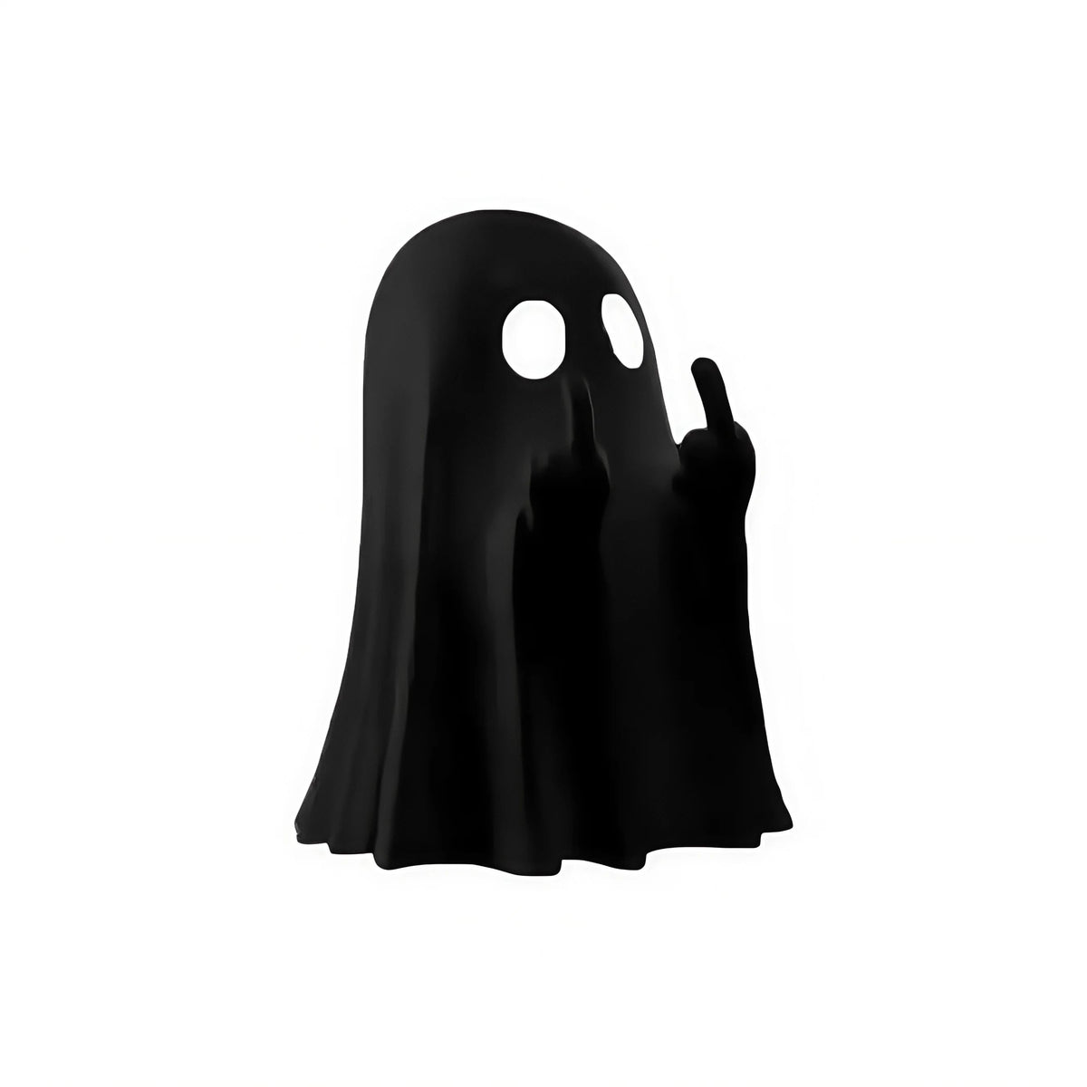 Ghost Statue Resin Figure | Playful Halloween Tabletop Decor | Compact Design for Shelves, Desks and Coffee Tables 8