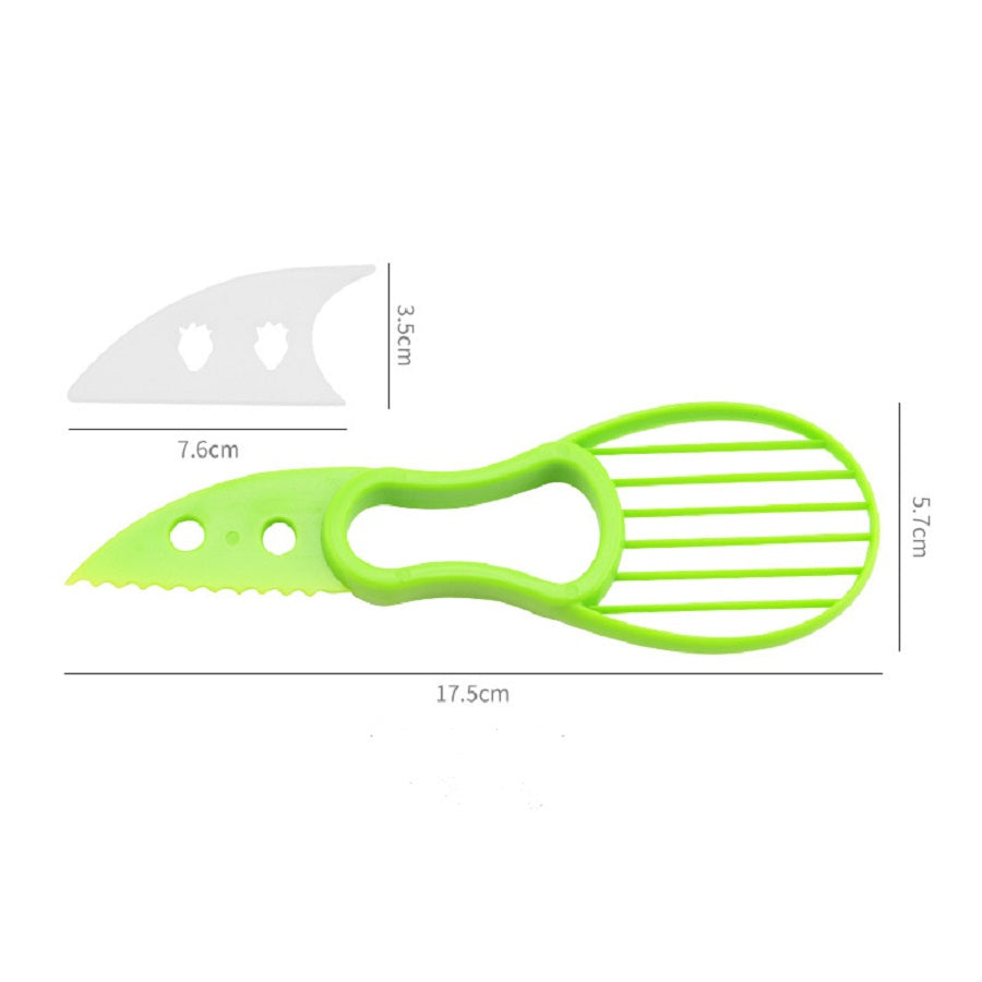 Avocado Slicer Knife 3-in-1 | Cut, Pit and Slice in One Tool | Safe Blade for Effortless Avocado Prep in Every Kitchen 2
