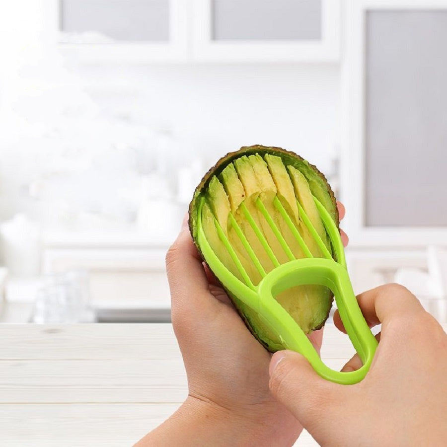 Avocado Slicer Knife 3-in-1 | Cut, Pit and Slice in One Tool | Safe Blade for Effortless Avocado Prep in Every Kitchen 3