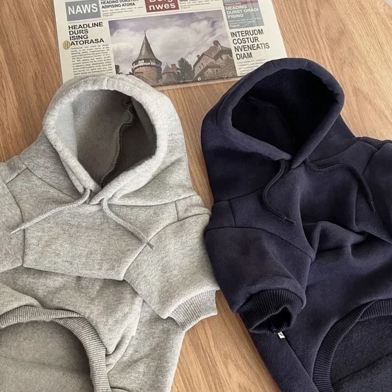 Plush Dog Hoodie | Soft Fleece Lining for Small Breeds | Warm Cosy Fit for Autumn, Winter and Early Spring Walks 3