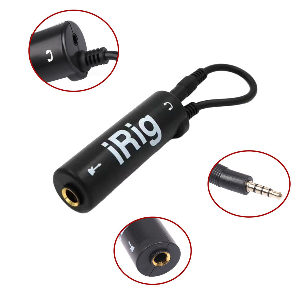 Guitar Interface Converter Audio Cable | Low Noise, High Fidelity Sound Quality | Frosted Anti-Scratch, Universal Fit 3