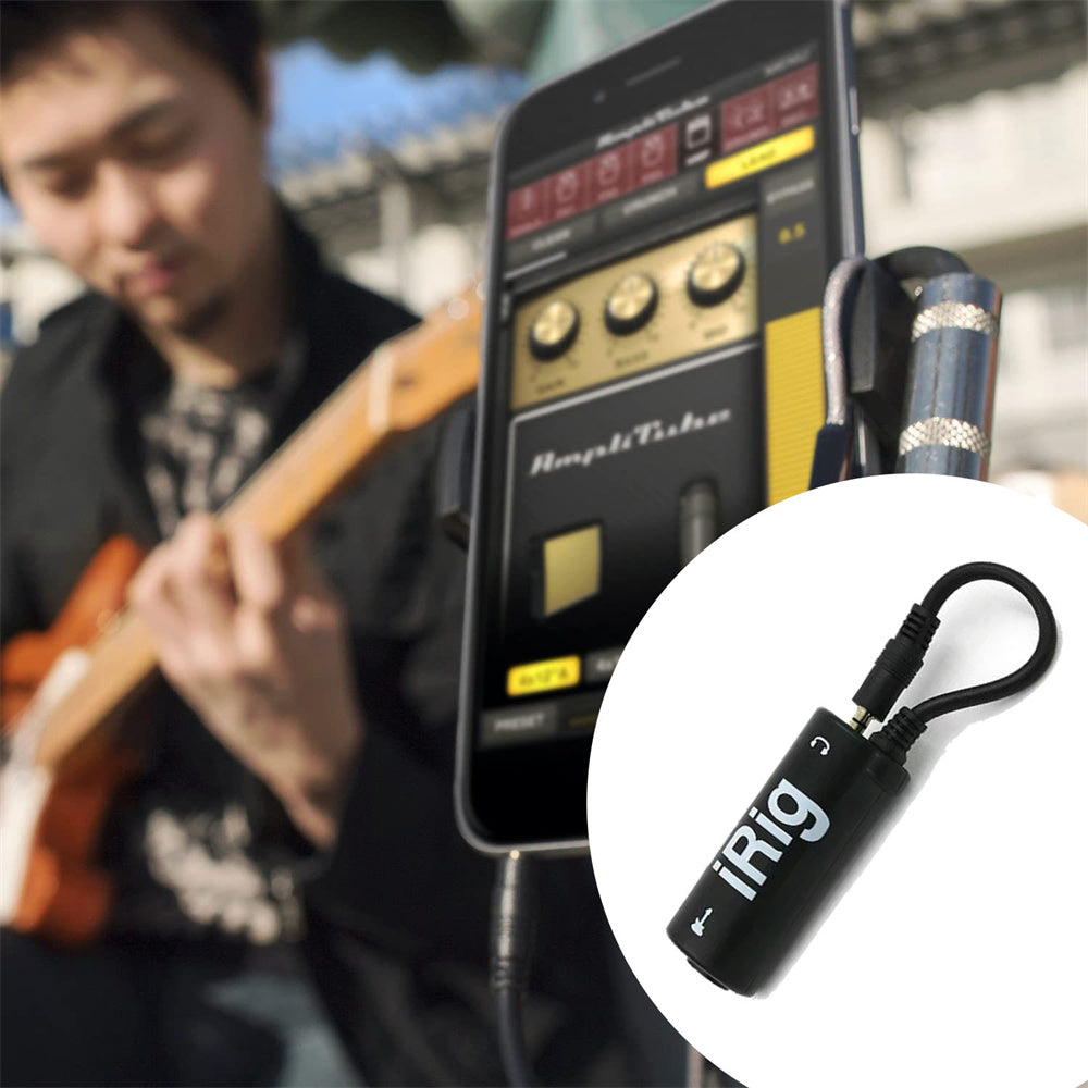 Guitar Interface Converter Audio Cable | Low Noise, High Fidelity Sound Quality | Frosted Anti-Scratch, Universal Fit 6
