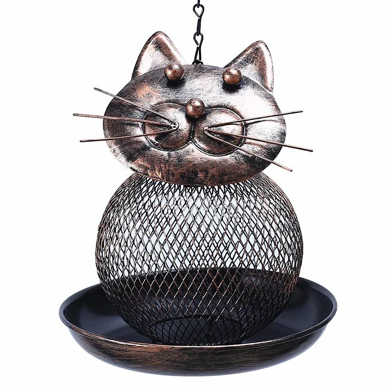 Squirrel-Proof Metal Bird Feeder | Large-Capacity Hanging Design | Rust-Resistant Build for Gardens, Patios & Balconies 15