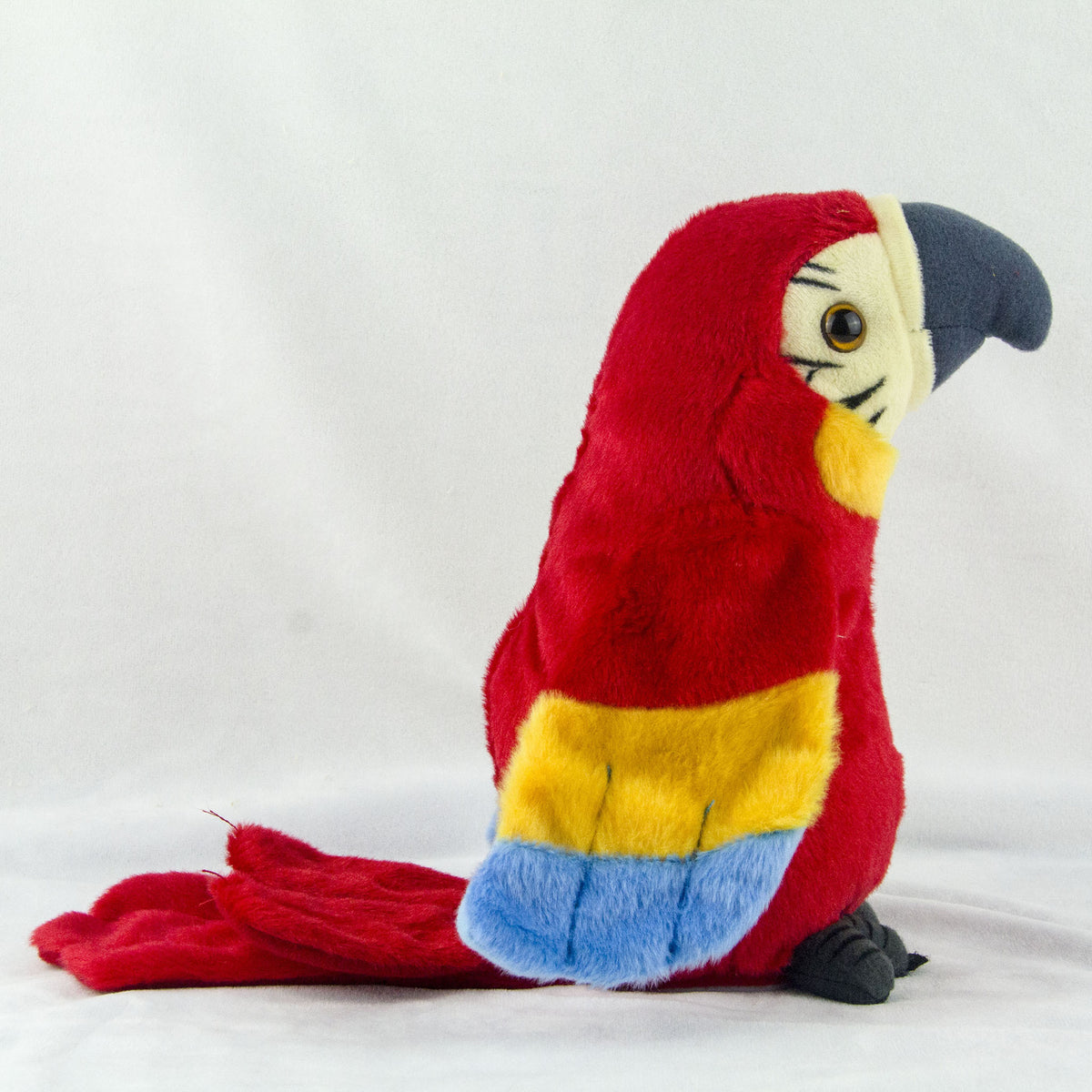 Talking Parrot Plush Toy | Records and Repeats Your Voice | Soft Cuddly Bird Toy for Playful Interactive Learning Fun 9