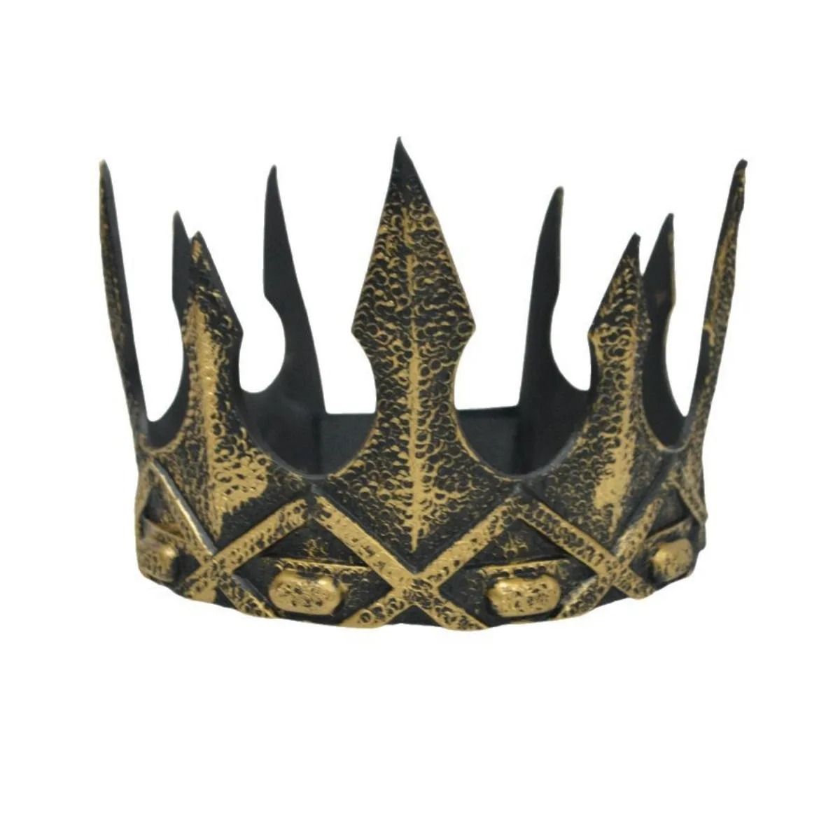 Kids' Baroque Metal Crown | Cosplay Tiara & Royal Ball Prop 5
