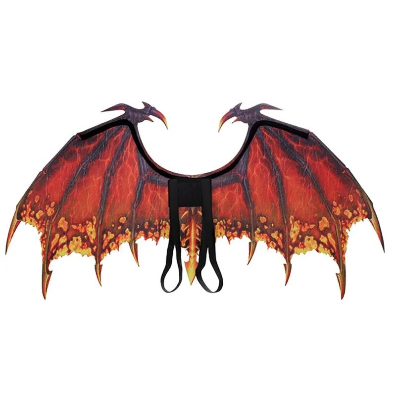 Dragon Wing Costume Accessory | Halloween Cosplay Carnival Party Wings | Lightweight Back-Worn Fantasy Costume Design 19